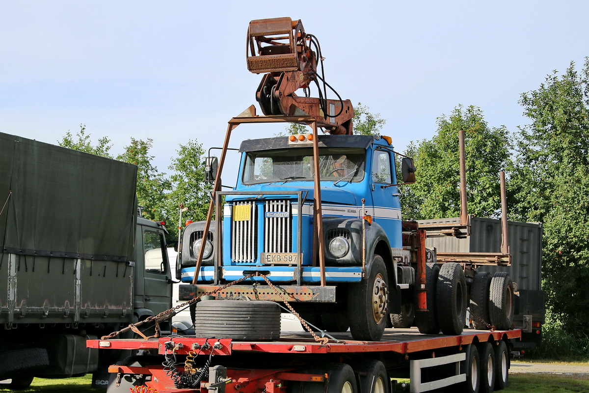 Финляндия, № EKB-587 — Scania-Vabis (общая модель)