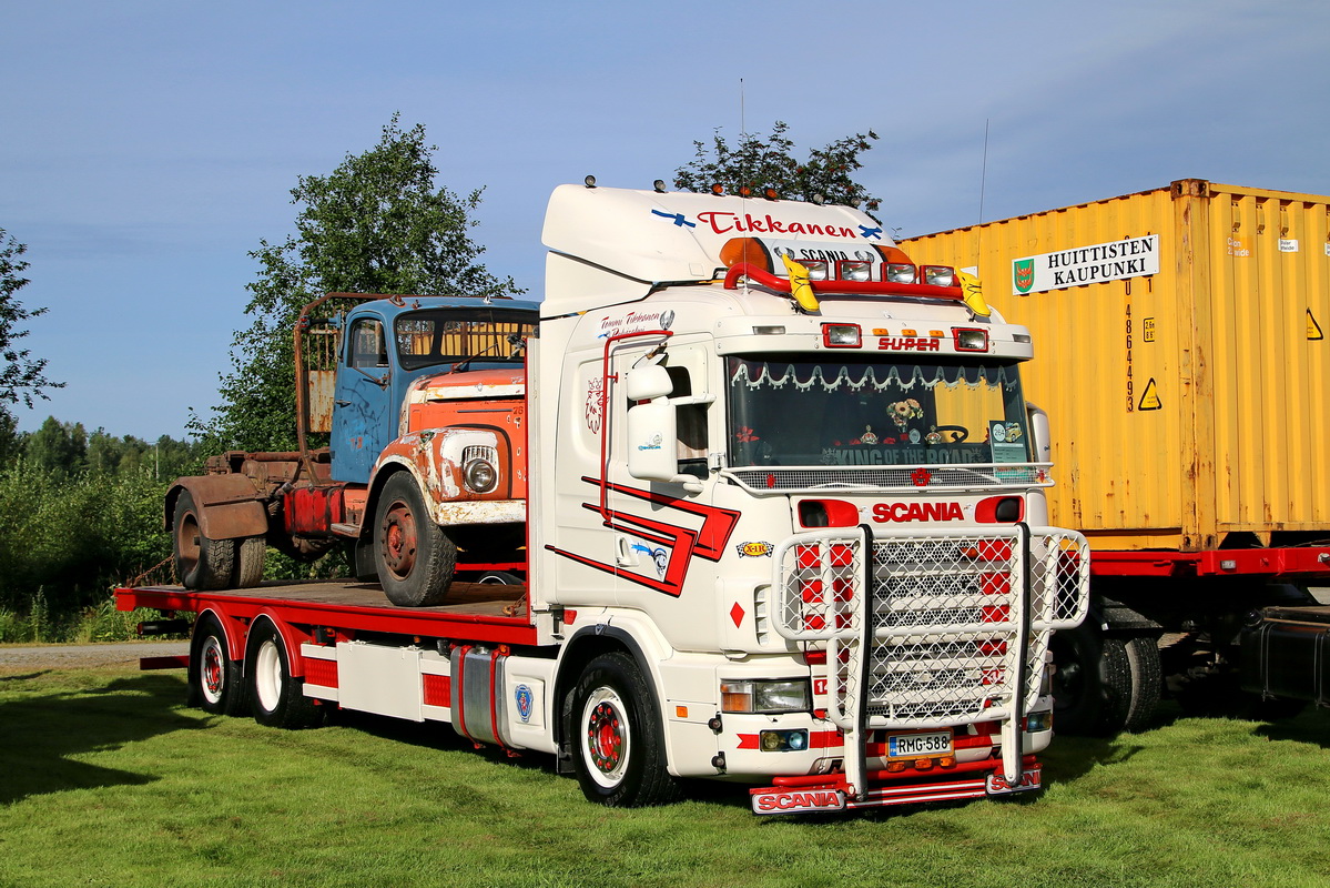 Финляндия, № RMG-588 — Scania ('1996) R144L