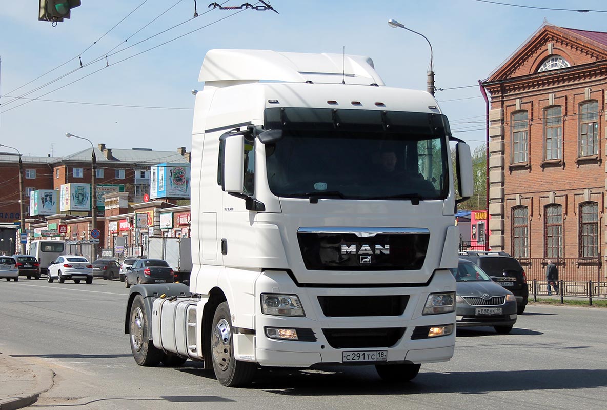 Удмуртия, № С 291 ТС 18 — MAN TGX ('2007) 18.440