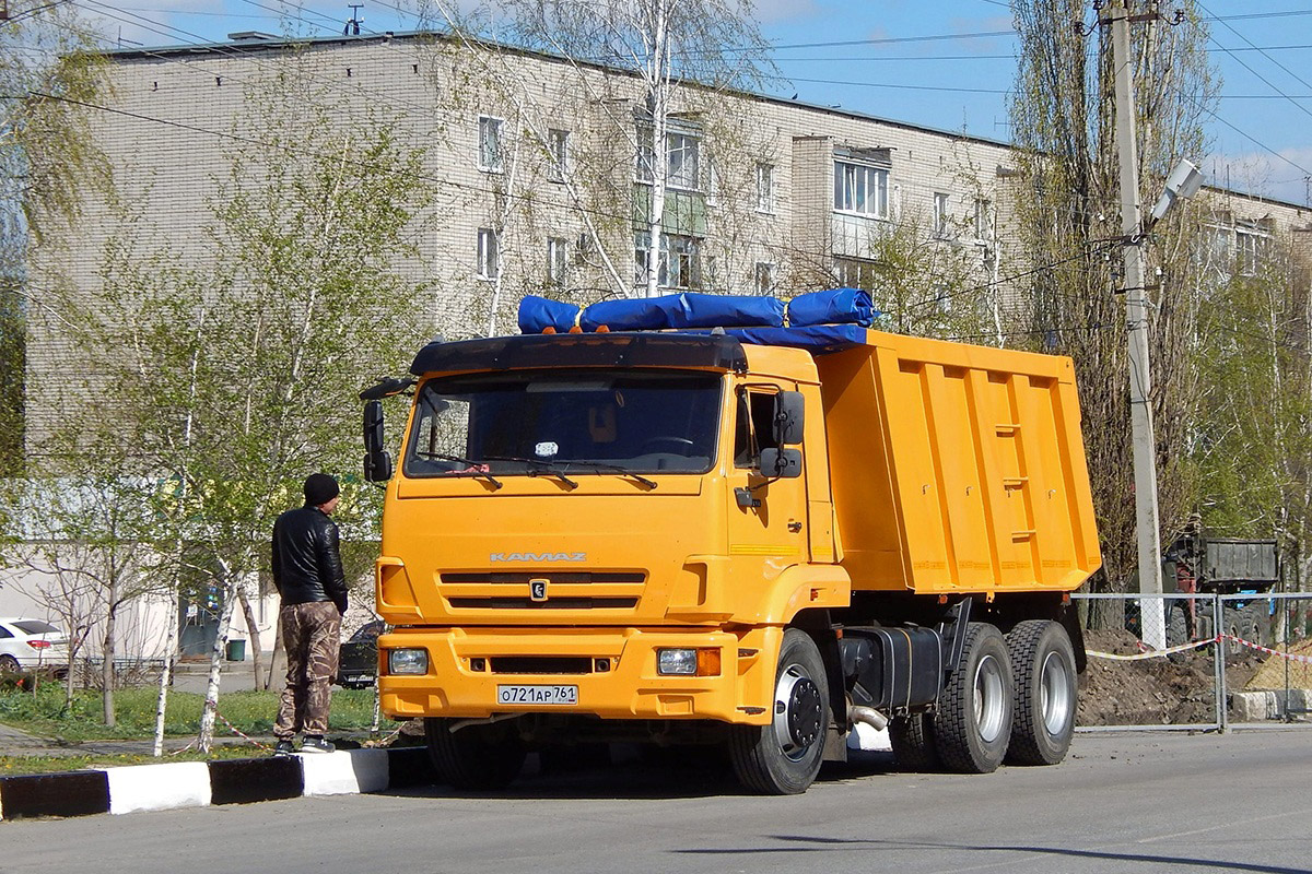 Ростовская область, № О 721 АР 761 — КамАЗ-65116 (общая модель)