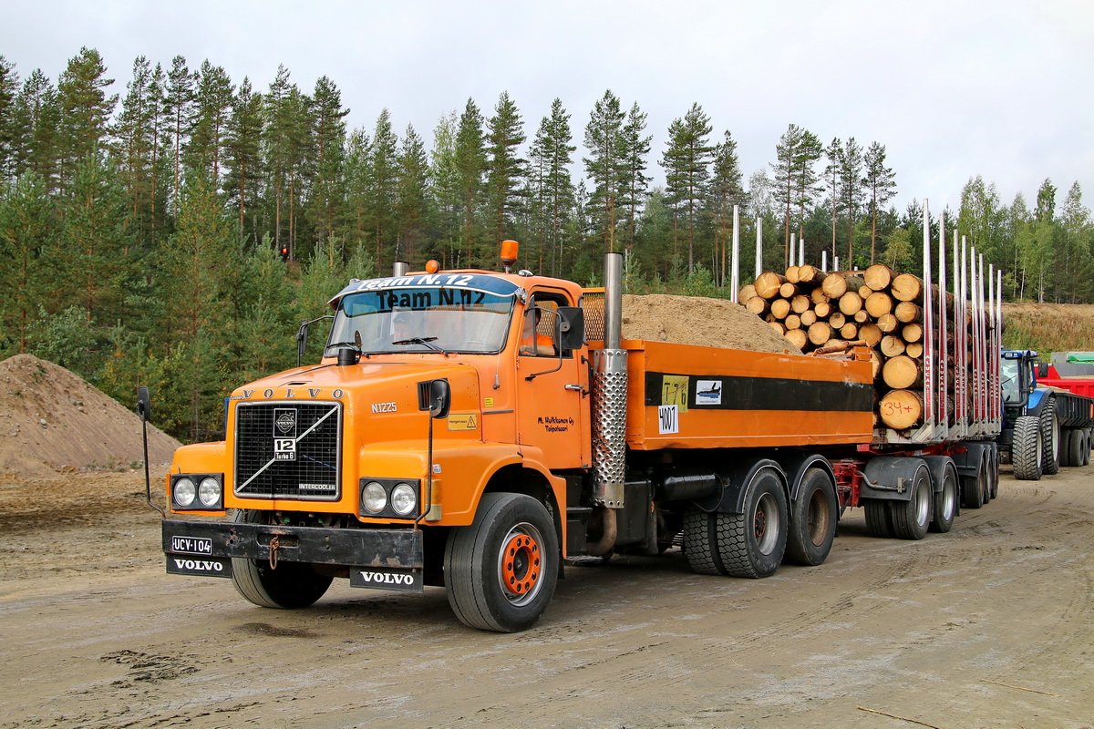 Финляндия, № UCV-104 — Volvo N12