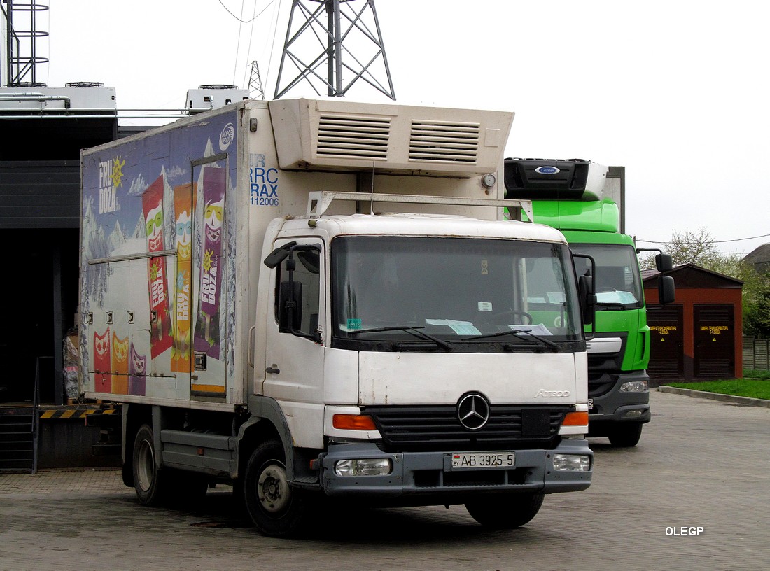 Минская область, № АВ 3925-5 — Mercedes-Benz Atego (общ.м)