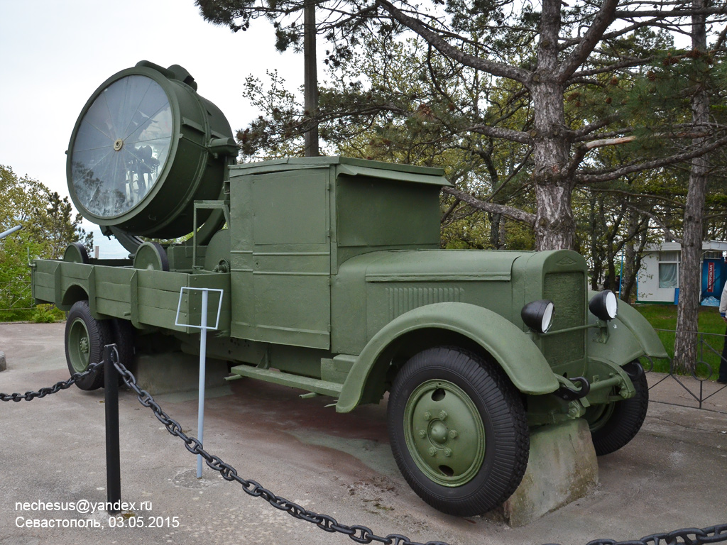 Севастополь, № (92) Б/Н 0004 — ЗИС-12; Севастополь — Автомобили на постаментах; Техника на постаментах, памятники (Севастополь)