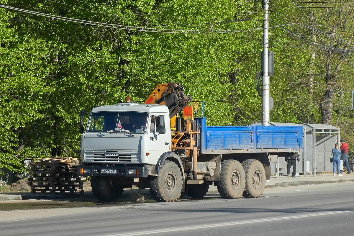 Калужская область, № О 007 ЕА 40 — КамАЗ-43118-13 [43118N]