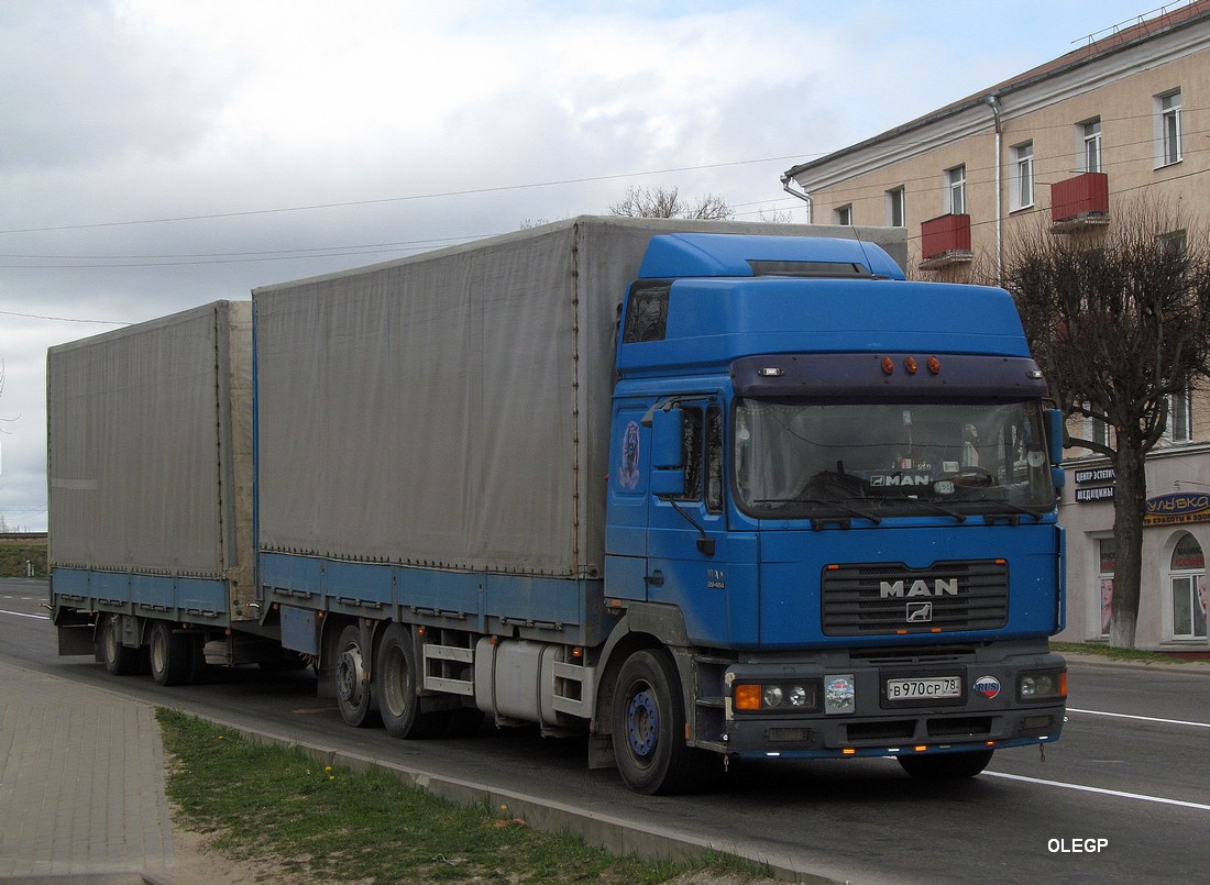 Санкт-Петербург, № В 970 СР 78 — MAN F2000 26.xxx (общая)