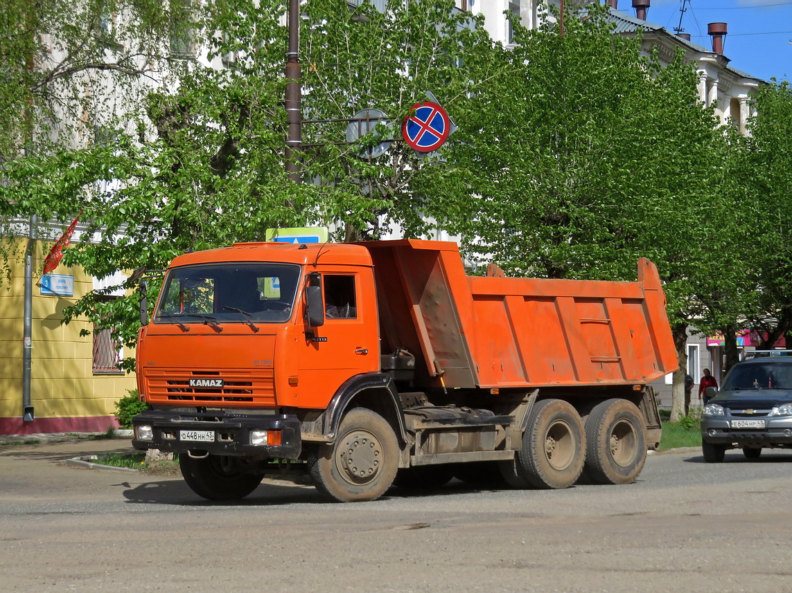 Кировская область, № О 448 НН 43 — КамАЗ-65115-D3