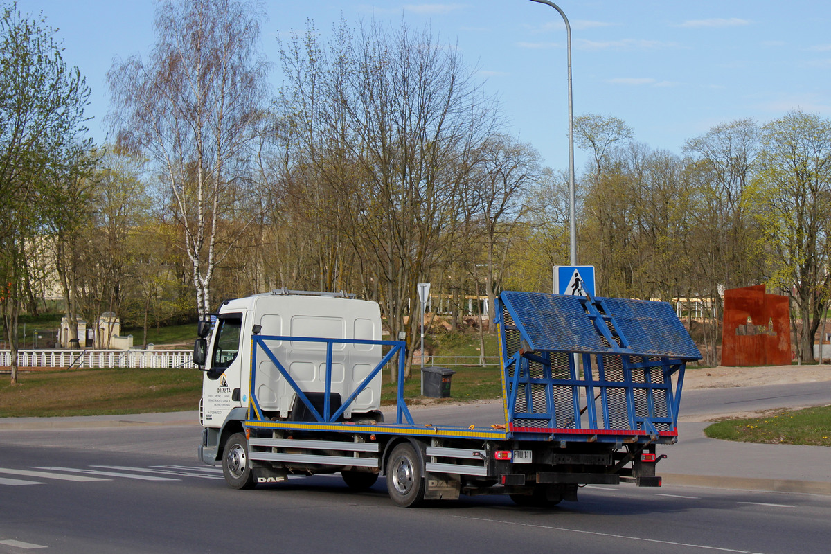 Литва, № FTU 111 — DAF LF45 FA