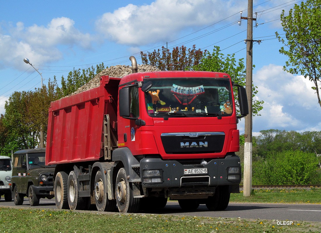 Могилёвская область, № АЕ 8532-6 — MAN TGS ('2007) 41.400