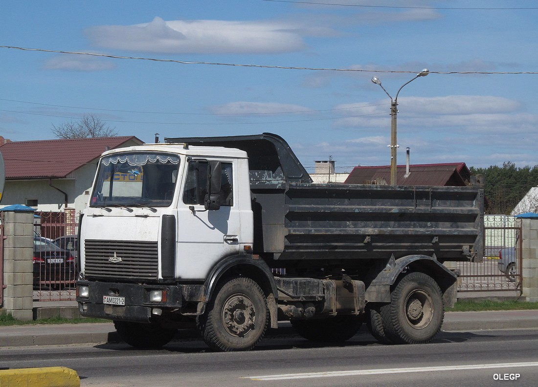Витебская область, № АМ 0221-2 — МАЗ-5551 (общая модель)