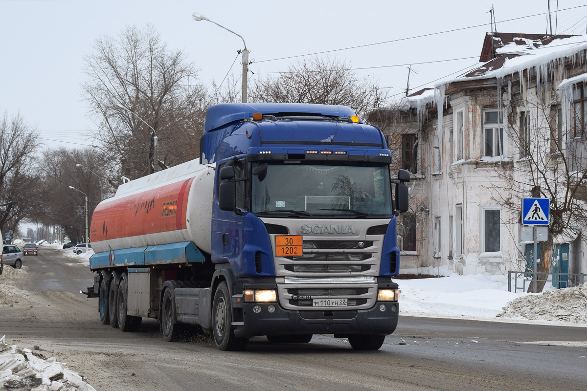 Алтайский край, № М 110 УН 22 — Scania ('2009) G420