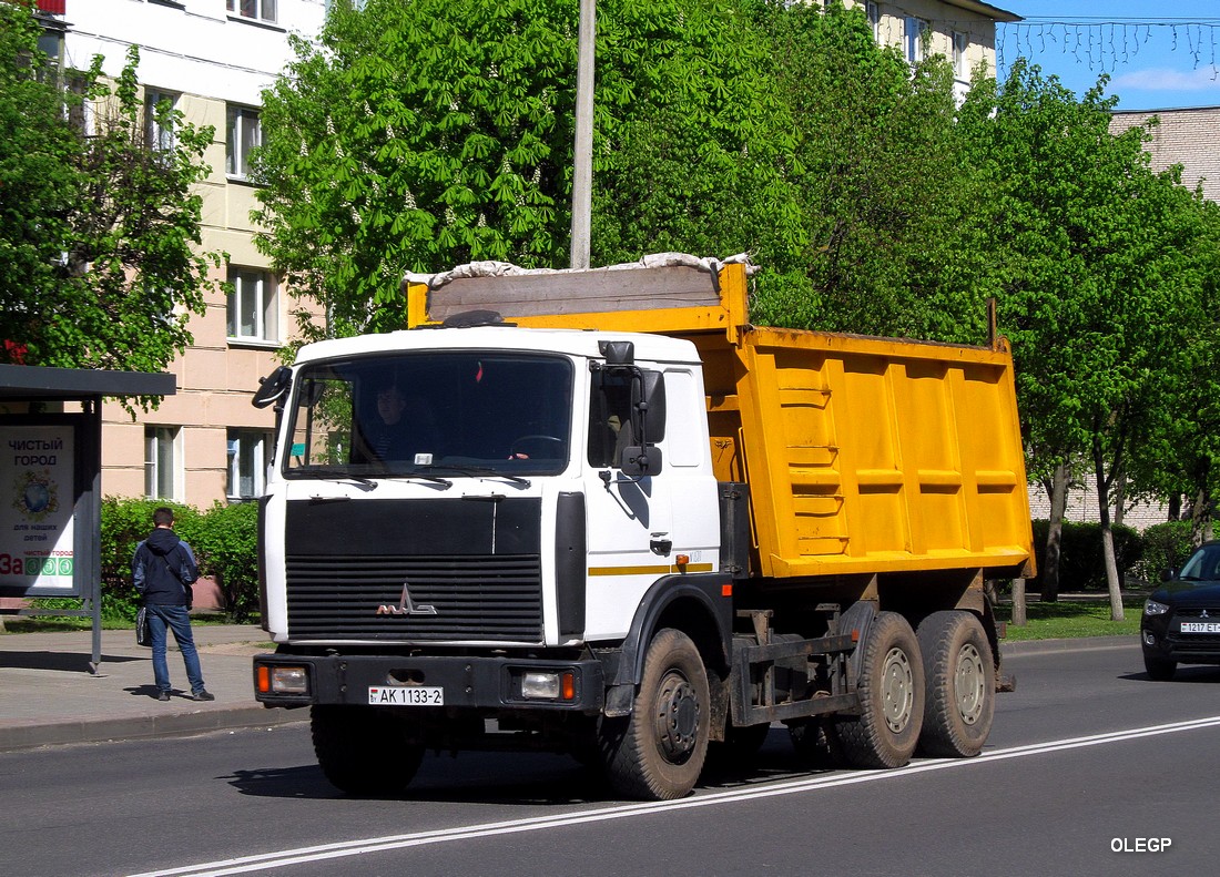 Витебская область, № АК 1133-2 — МАЗ-5516 (общая модель)