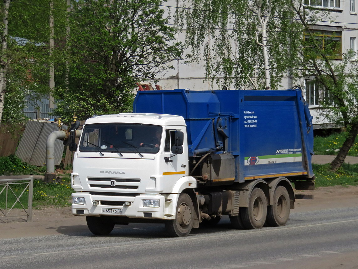 Кировская область, № М 653 РО 43 — КамАЗ-65115-A5