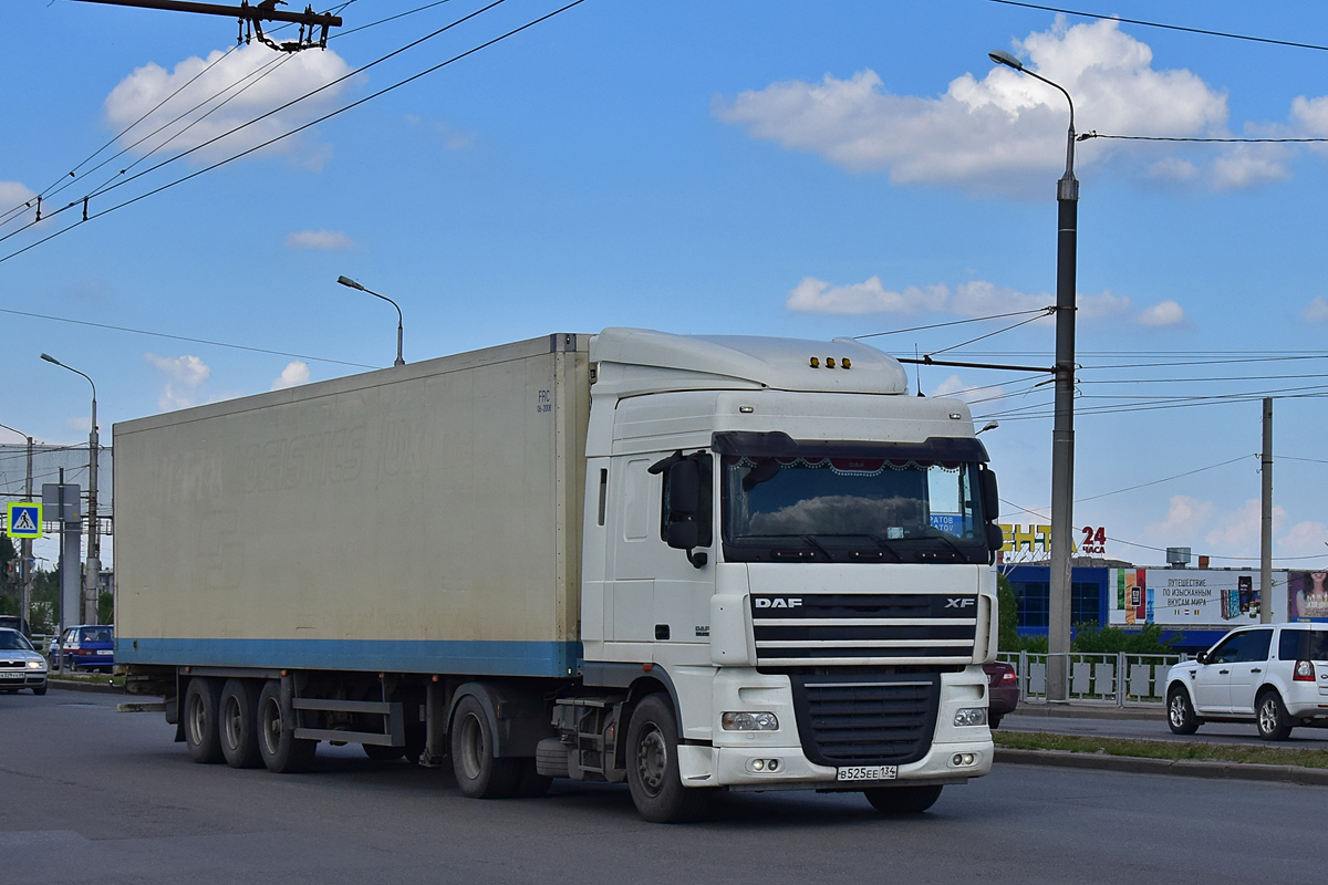 Волгоградская область, № В 525 ЕЕ 134 — DAF XF105 FT