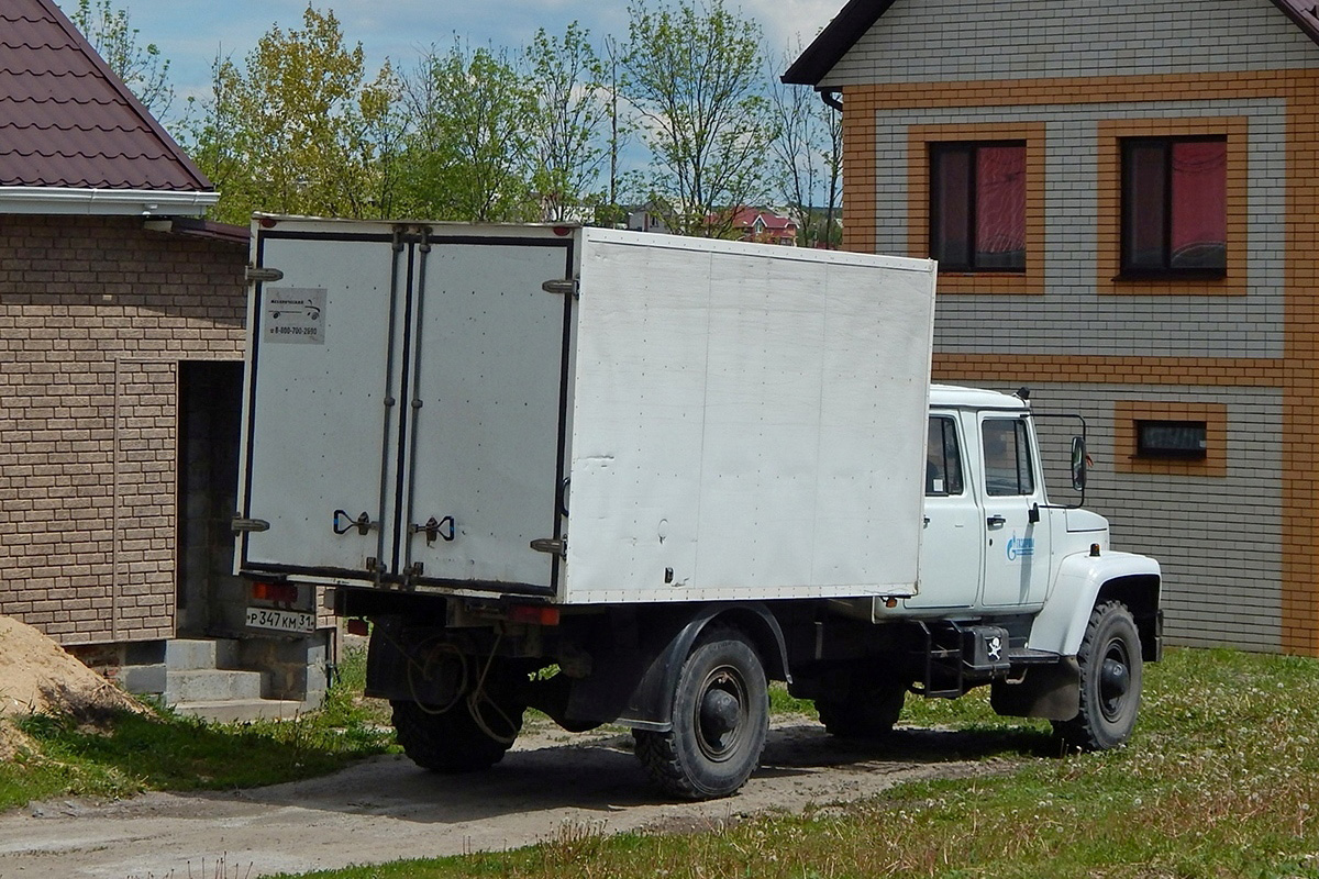 Белгородская область, № Р 347 КМ 31 — ГАЗ-33081 «Садко»