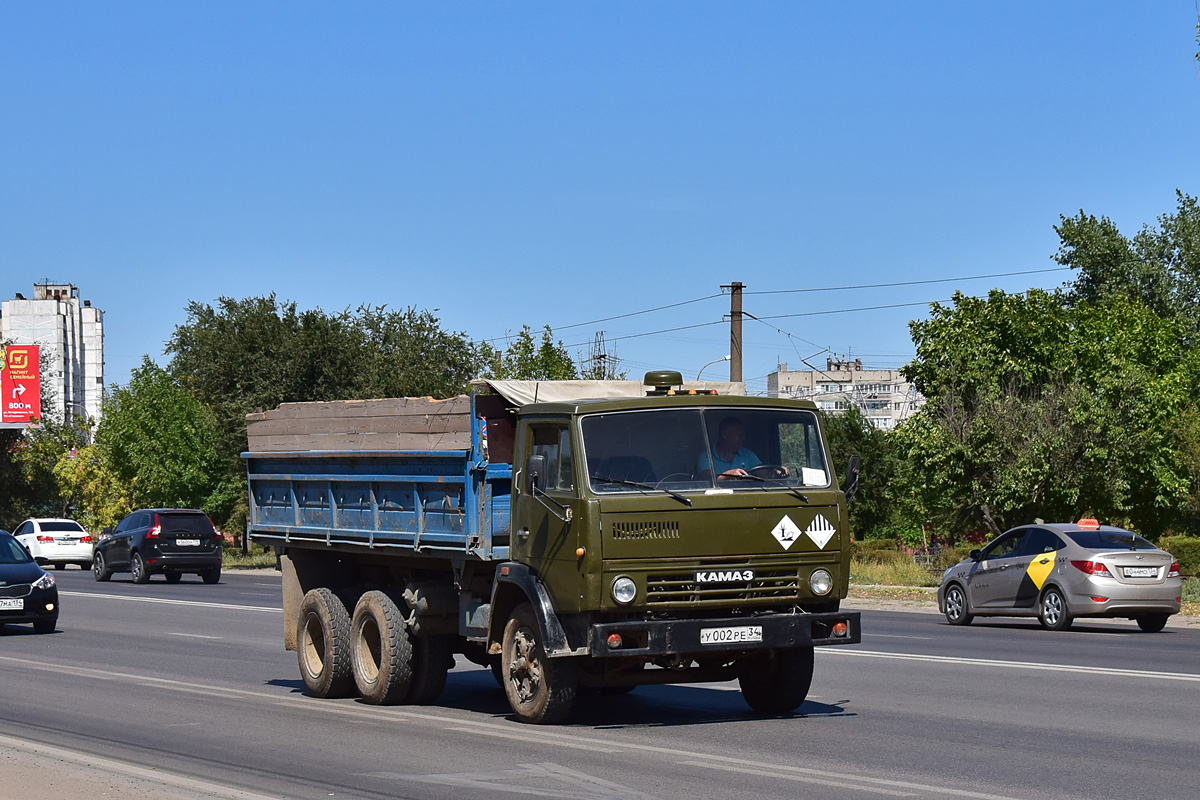 Волгоградская область, № У 002 РЕ 34 — КамАЗ-5320