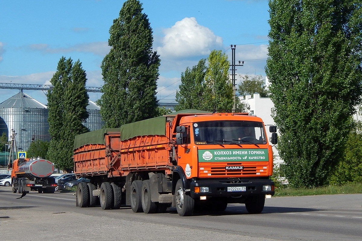 Белгородская область, № М 222 ЕК 31 — КамАЗ-65115-15 [65115R]