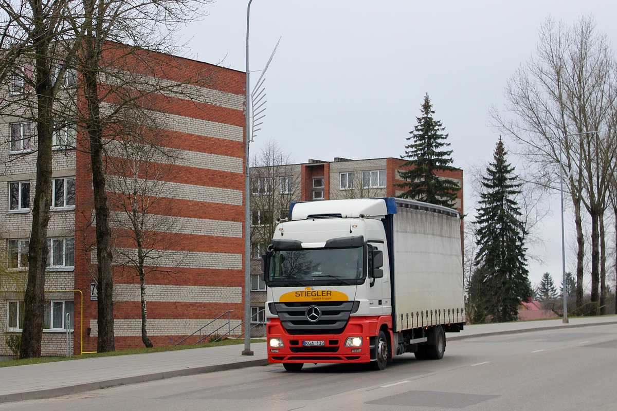 Литва, № KGA 139 — Mercedes-Benz Actros ('2009) 1841