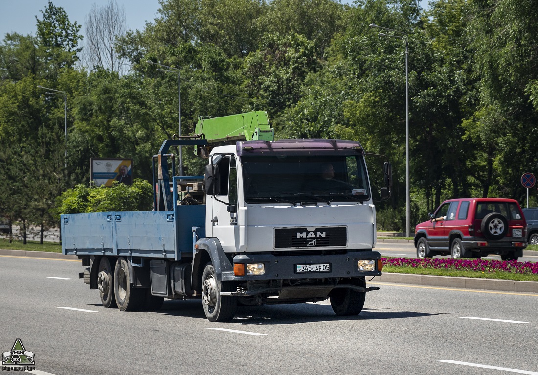 Алматинская область, № 345 CAB 05 — MAN M2000 (общая модель)