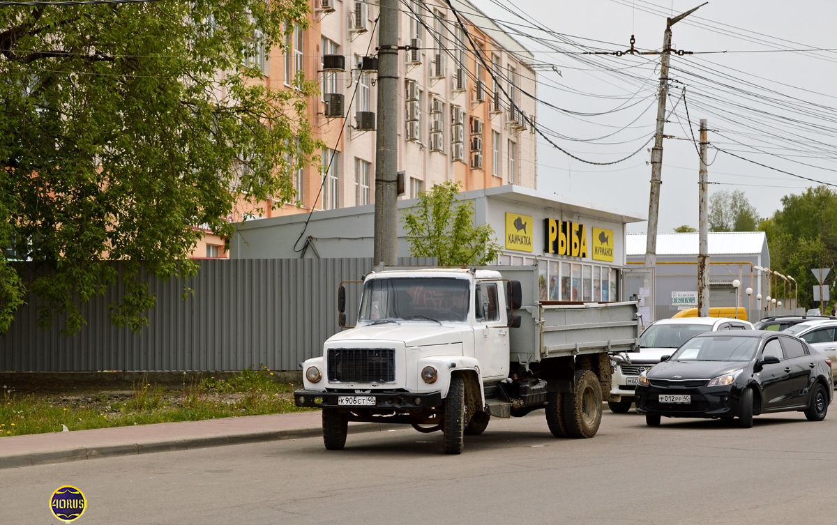 Калужская область, № К 906 СТ 40 — ГАЗ-3309