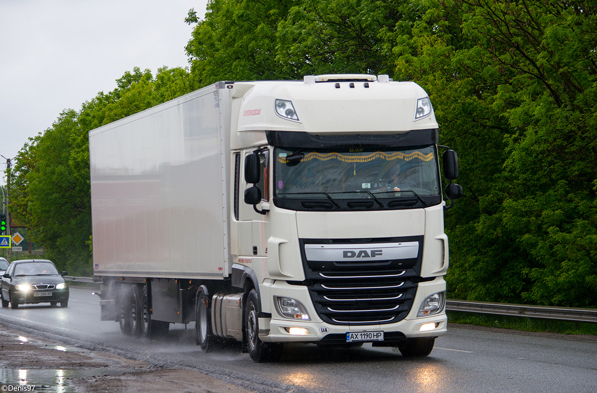 Харьковская область, № АХ 1190 НР — DAF XF Euro6 FT