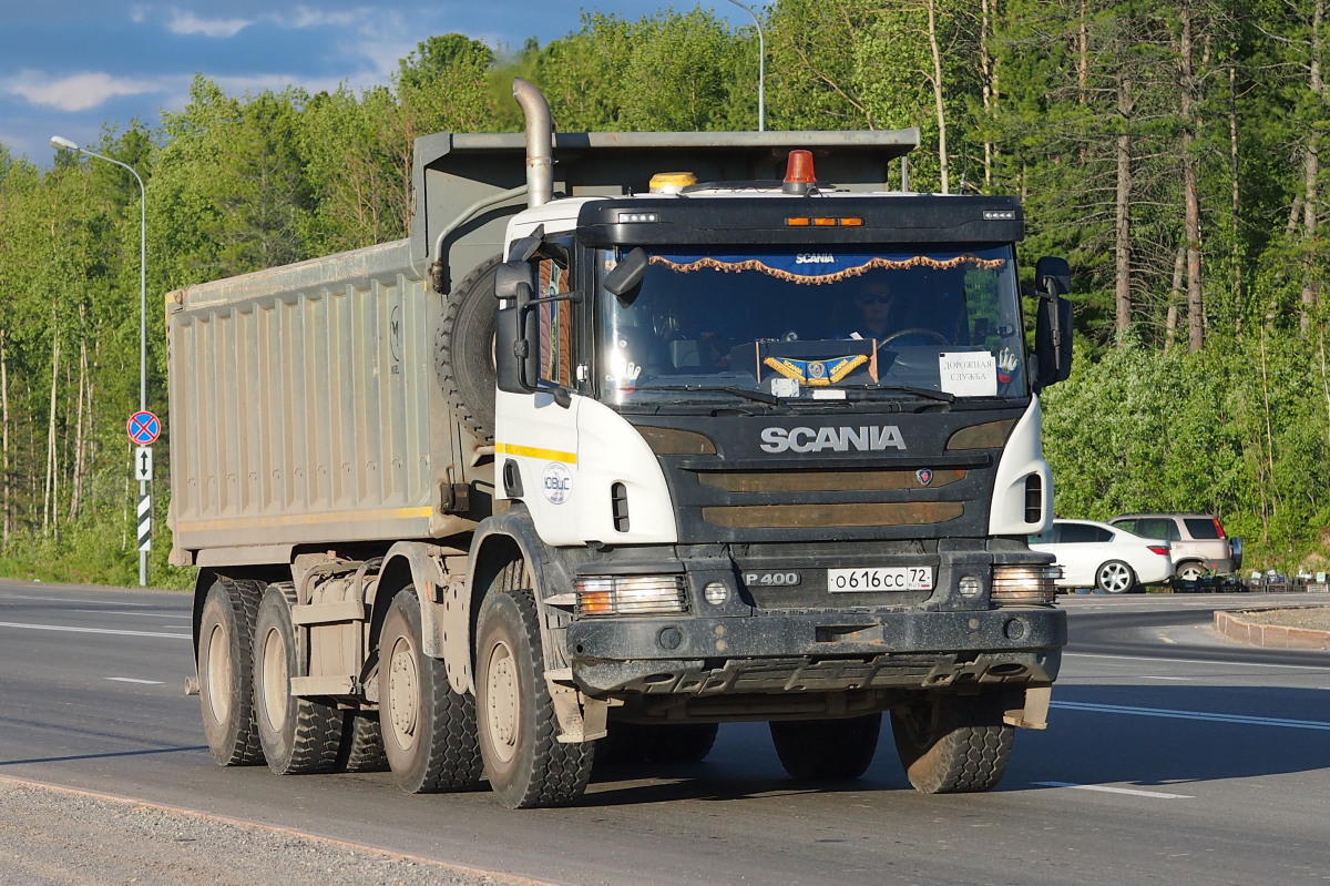 Ханты-Мансийский автоном.округ, № О 616 СС 72 — Scania ('2011) P400