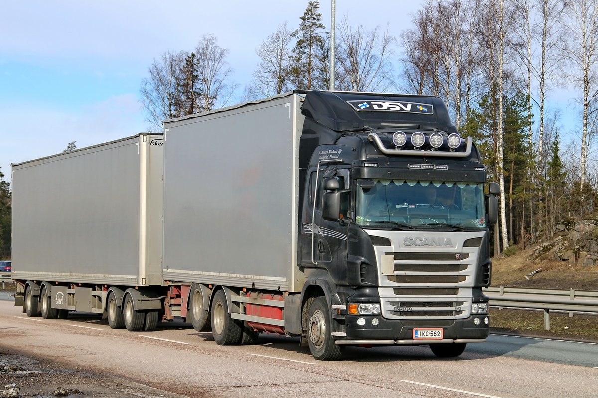 Финляндия, № IKC-562 — Scania ('2009) R560