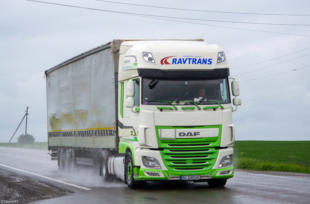 Львовская область, № ВС 2283 НС — DAF XF Euro6 FT