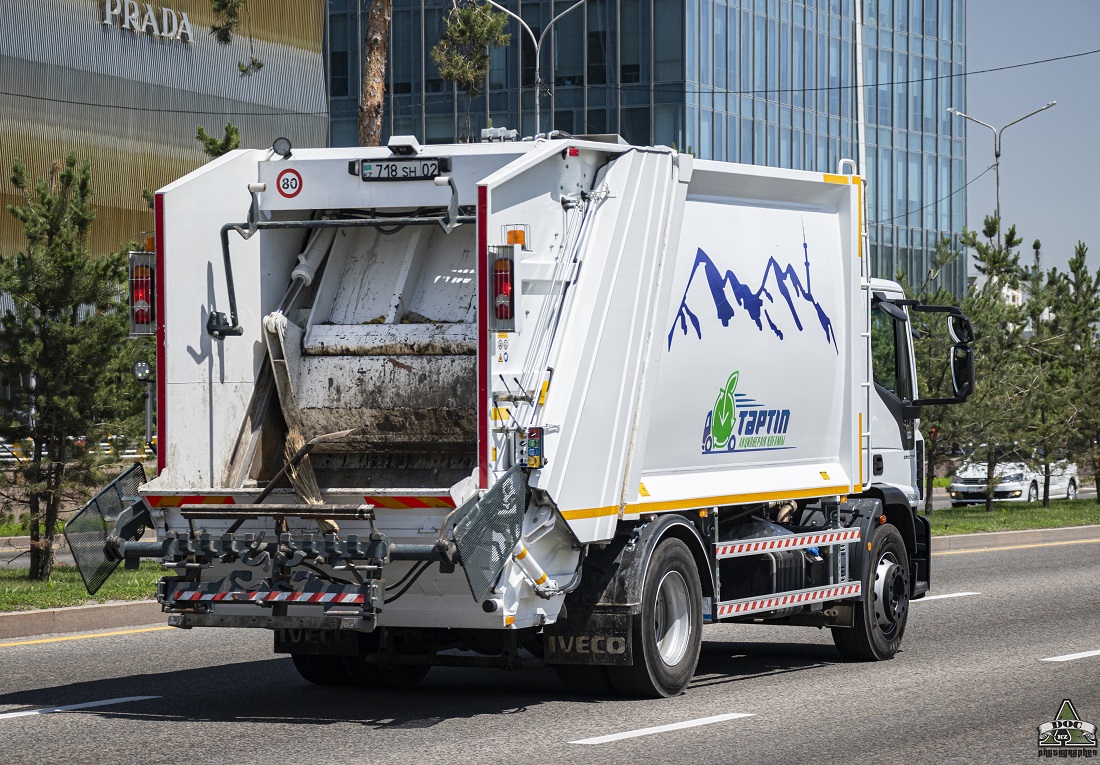 Алматы, № 718 SH 02 — IVECO EuroCargo ('2015)