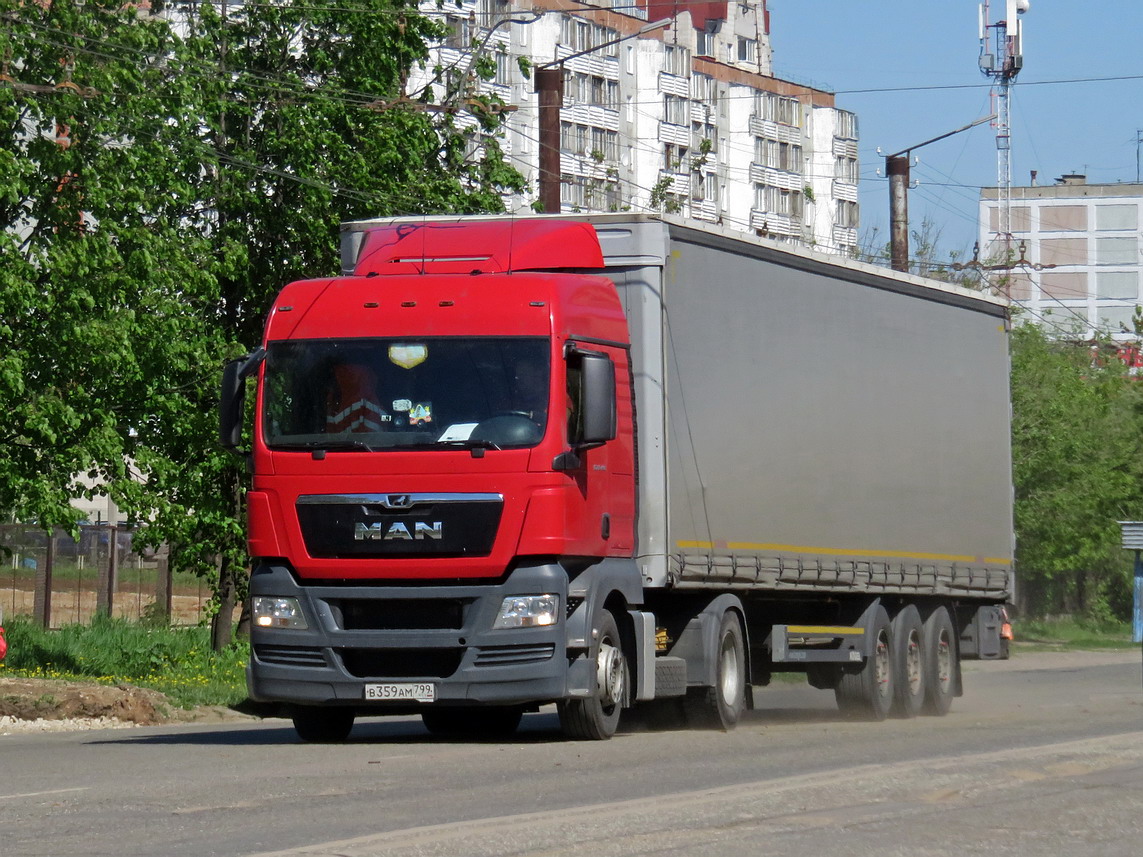 Москва, № В 359 АМ 799 — MAN TGX ('2007) 18.400