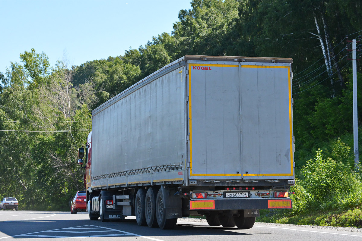 Новосибирская область, № С 595 ХС 154 — DAF XF105 FT