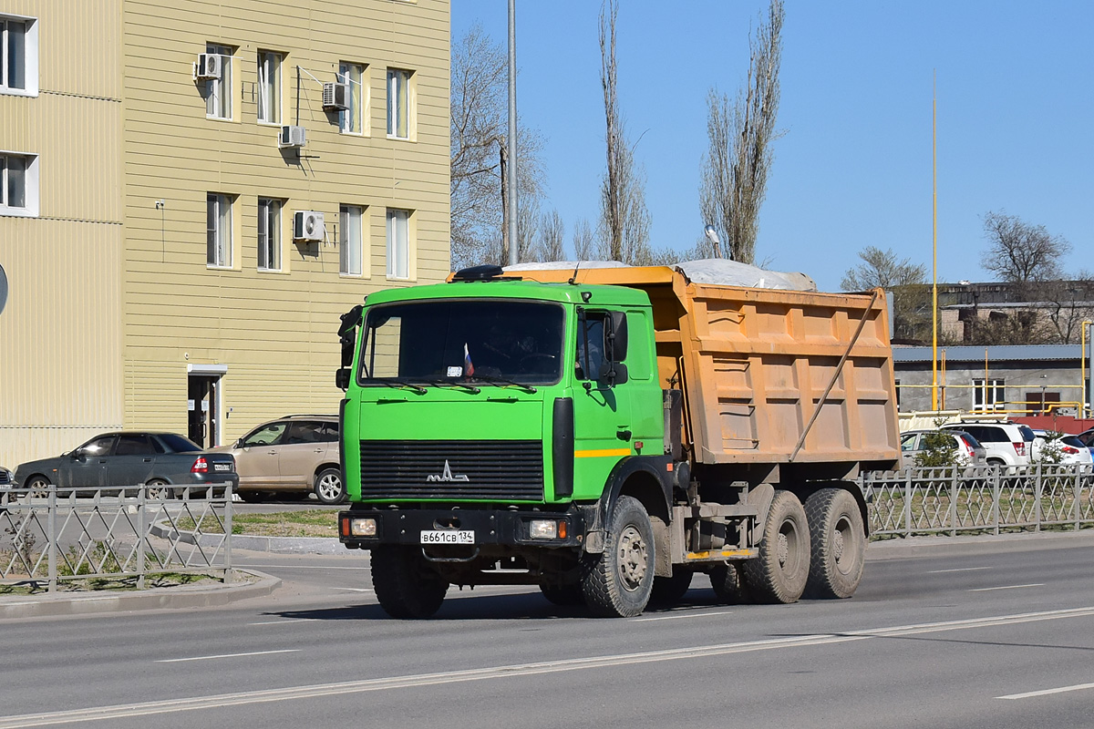 Волгоградская область, № В 661 СВ 134 — МАЗ-5516X5