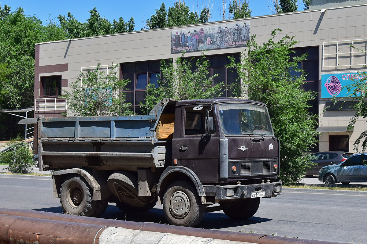 Волгоградская область, № С 931 МВ 34 — МАЗ-5551 [555100]