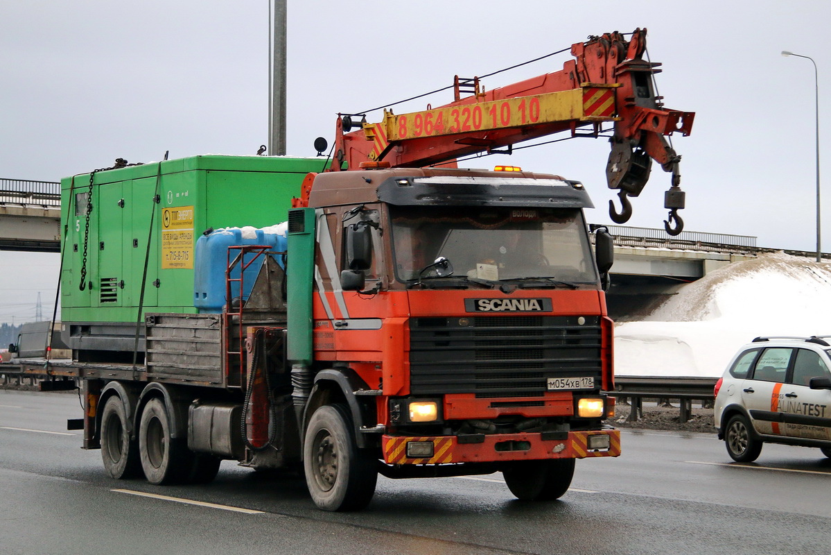 Санкт-Петербург, № М 054 ХВ 178 — Scania (II) (общая модель)