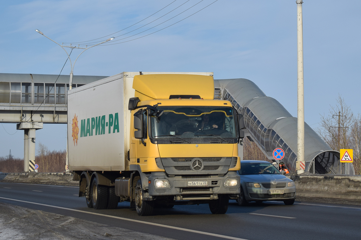 Алтайский край, № Н 561 ТА 22 — Mercedes-Benz Actros ('2009) 2541