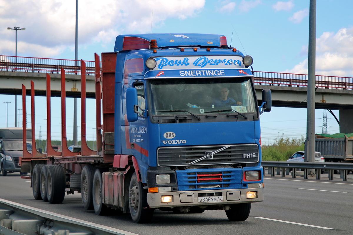 Ленинградская область, № В 346 ХМ 47 — Volvo ('1993) FH16.520