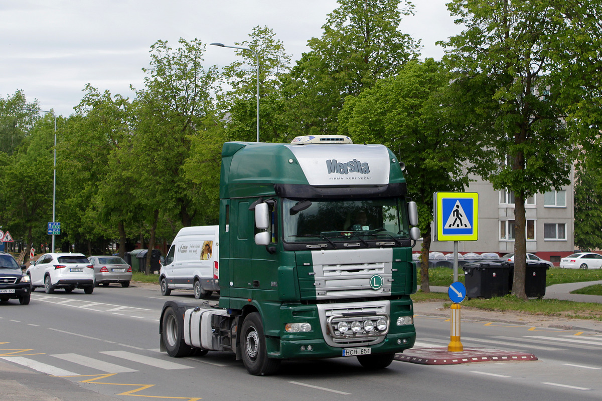 Литва, № HCH 851 — DAF XF105 FT