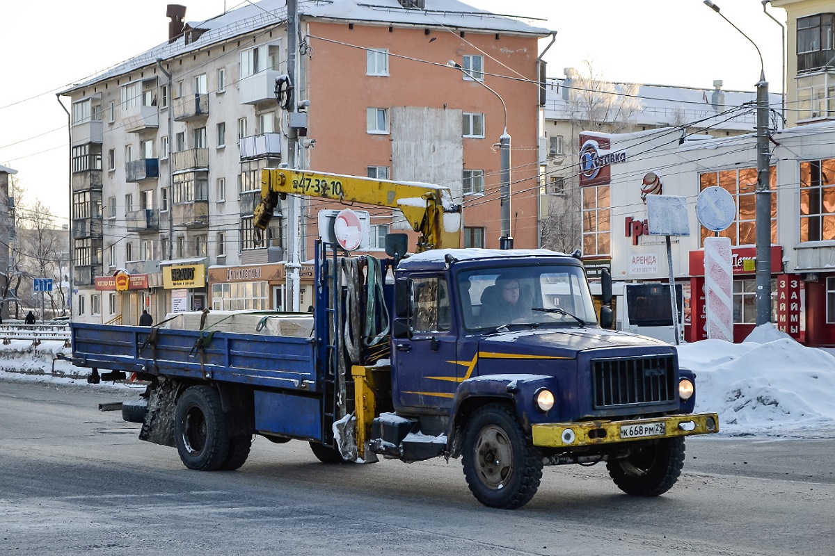 Архангельская область, № К 668 РМ 29 — ГАЗ-3309