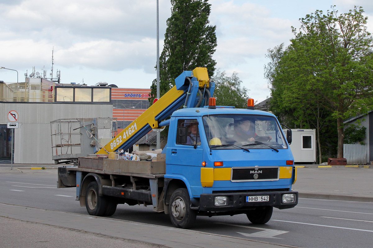 Литва, № HHB 542 — MAN Volkswagen G90