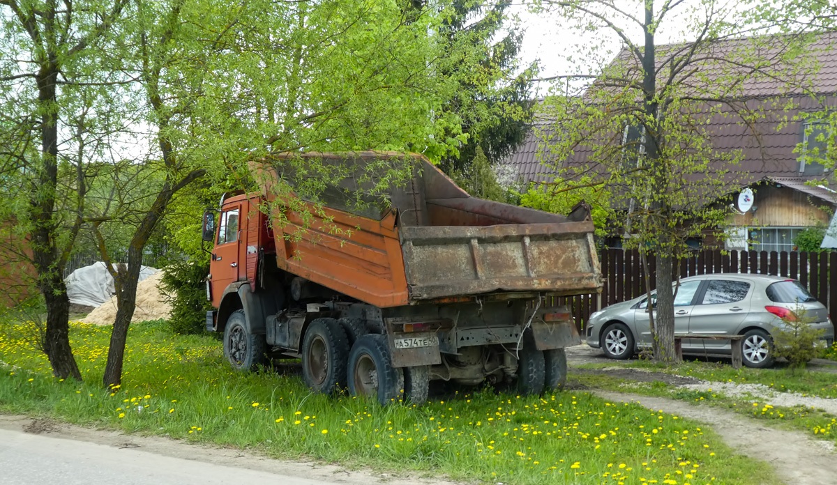 Калужская область, № А 574 ТЕ 40 — КамАЗ-5410