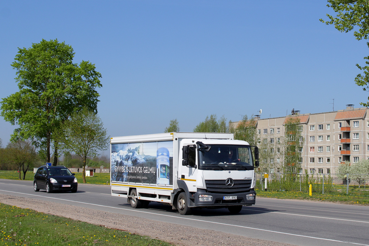 Литва, № HTF 890 — Mercedes-Benz Atego 1018