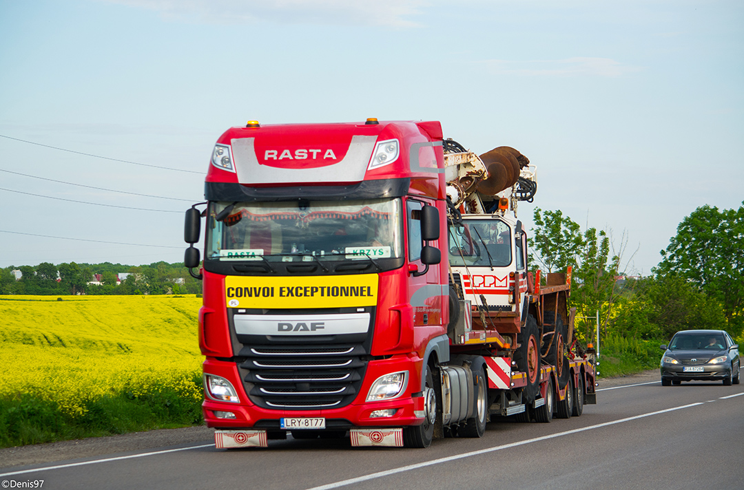 Польша, № LRY 8T77 — DAF XF Euro6 FT