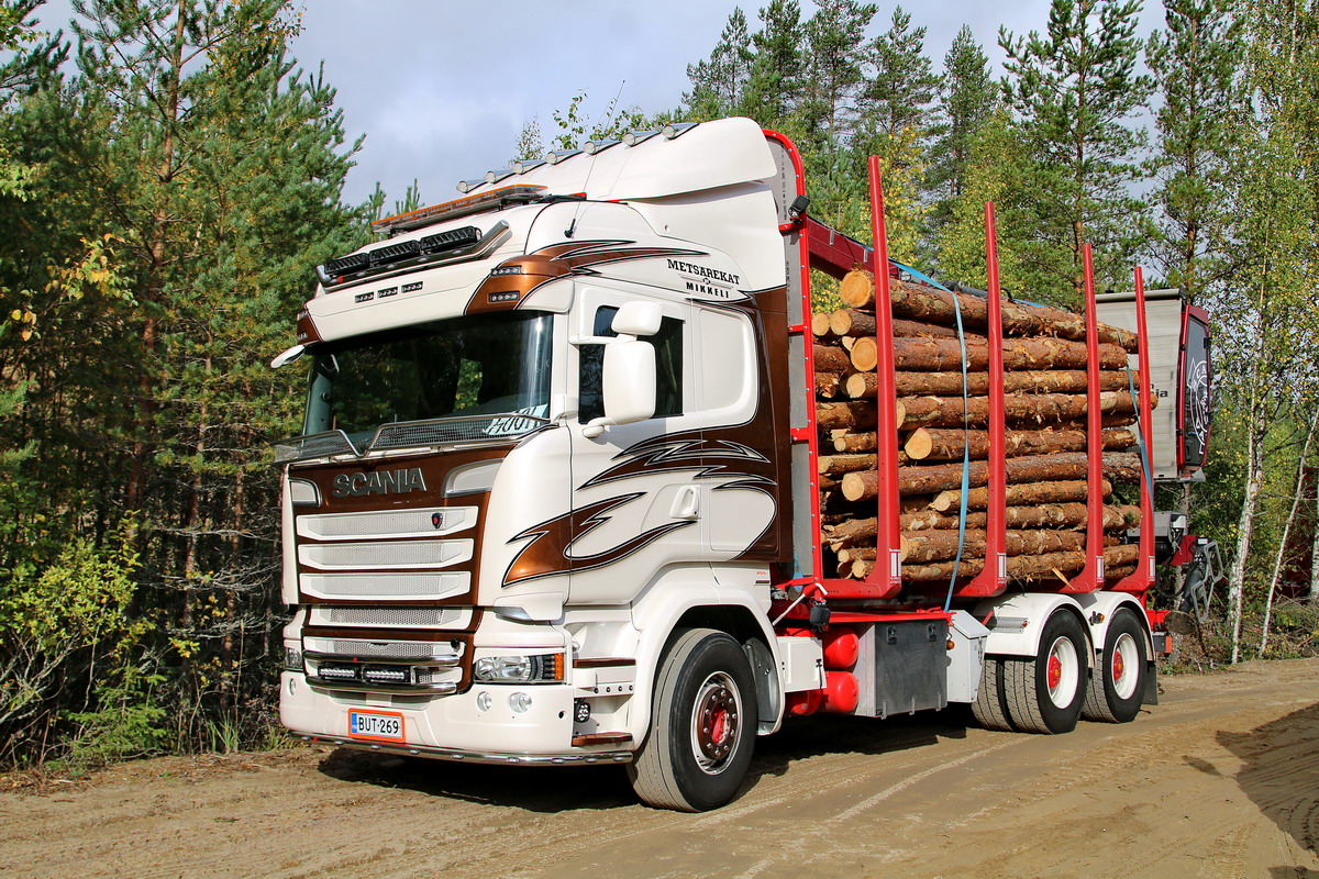 Финляндия, № BUT-269 — Scania ('2013, общая модель)