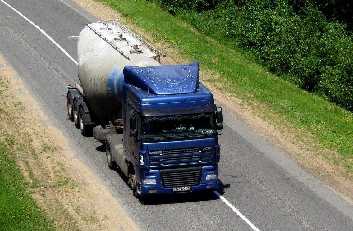 Могилёвская область, № АІ 5354-6 — DAF XF105 FT