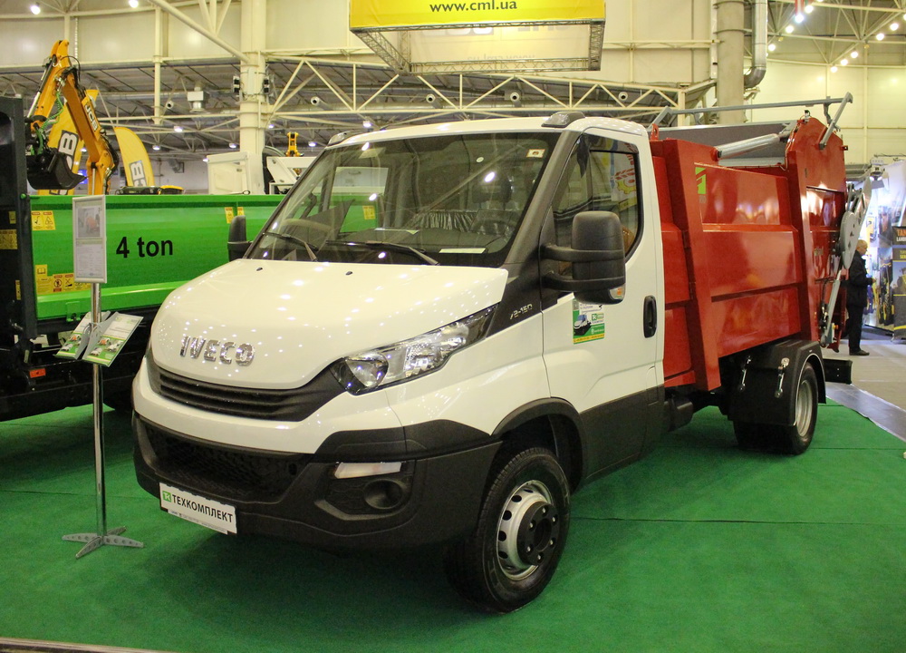 Киевская область, № (UA10) Б/Н 0015 — IVECO Daily; Киев — Международная специализированная выставка «КоммунТех‑2017"