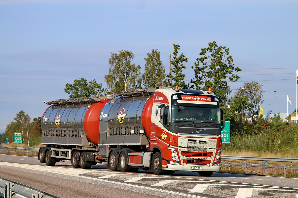 Швеция, № YBP 829 — Volvo ('2012) FH.500