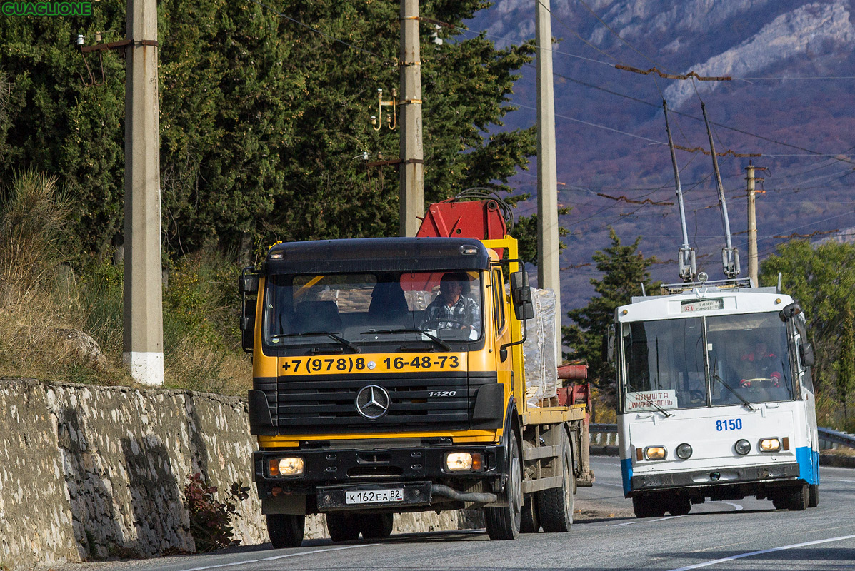 Крым, № К 162 ЕА 82 — Mercedes-Benz SK (общ. мод.)