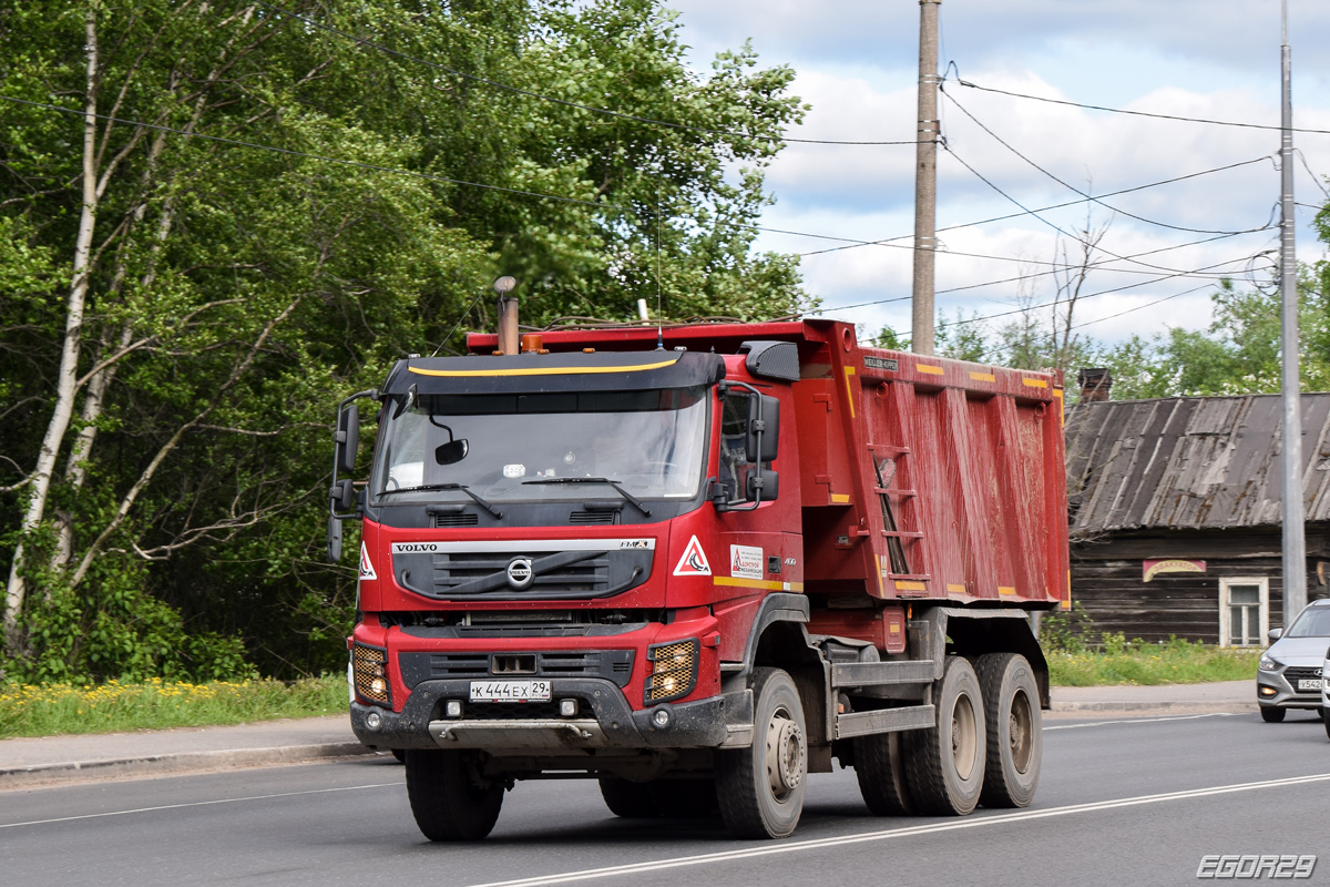 Архангельская область, № К 444 ЕХ 29 — Volvo ('2010) FMX.400 [X9P]