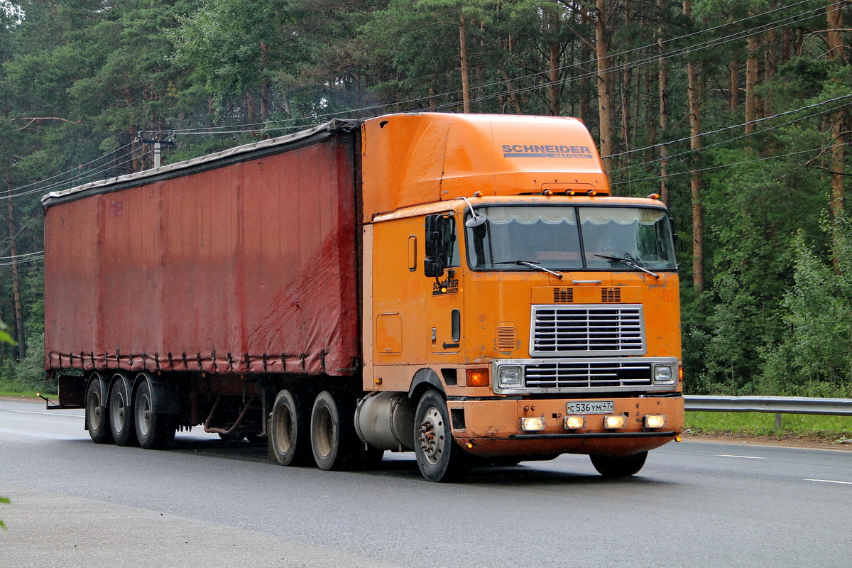 Ленинградская область, № С 536 УМ 47 — International 9700