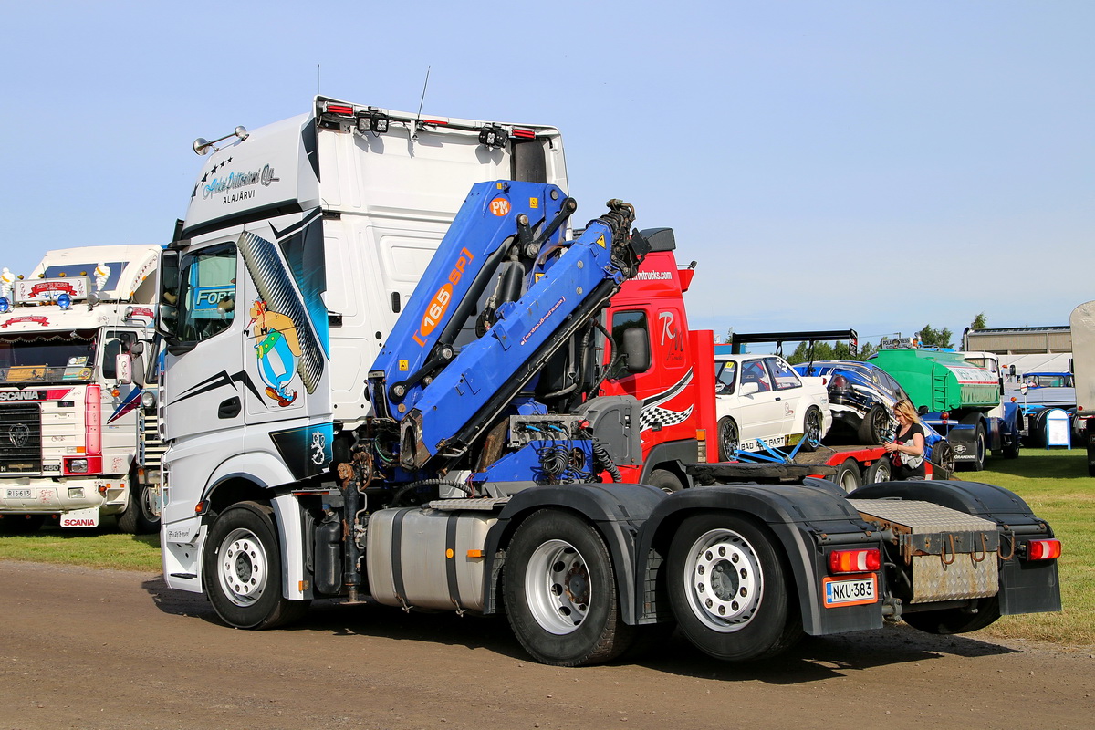 Финляндия, № NKU-383 — Mercedes-Benz Actros ('2011)