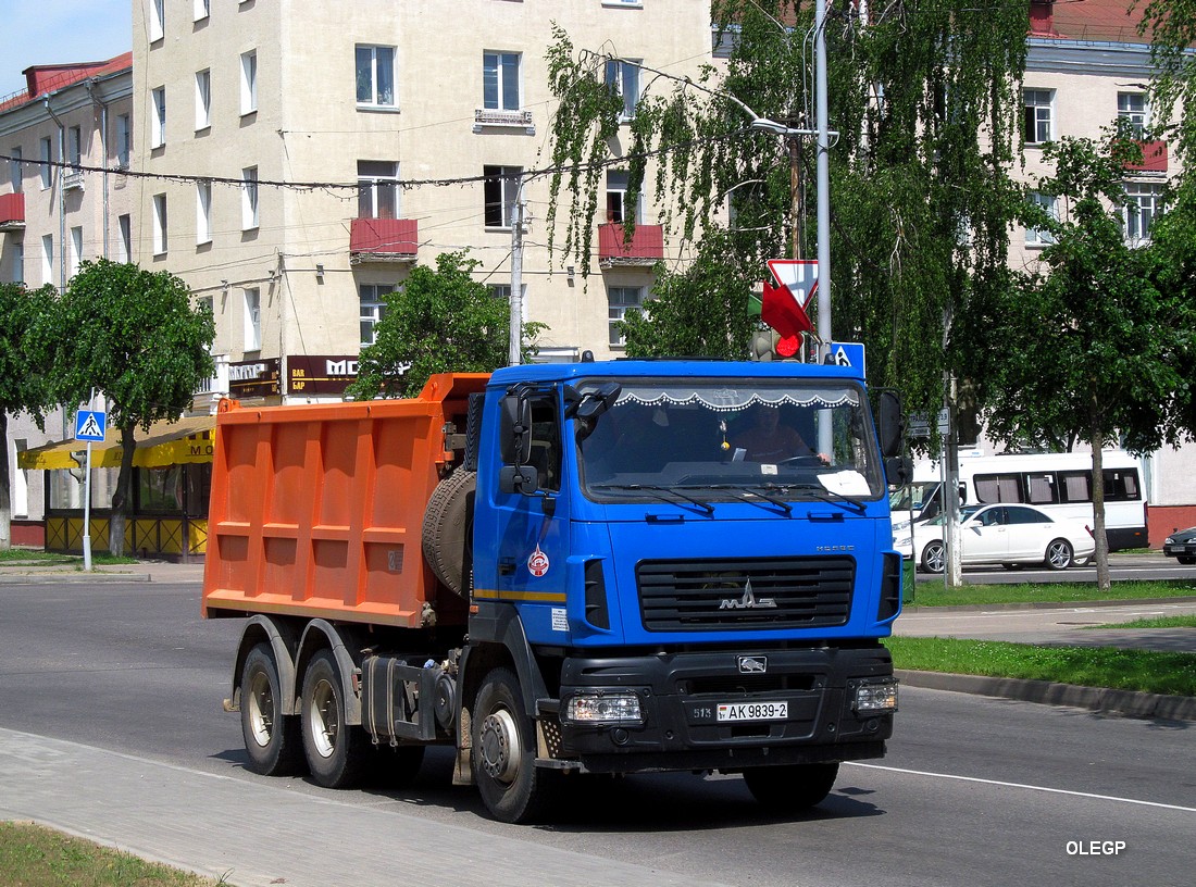 Витебская область, № АК 9839-2 — МАЗ-6501C5